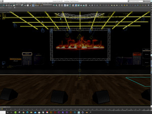 Virtual Stage Set 1 3D 模型