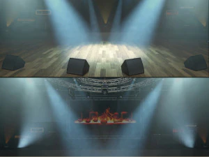 Virtual Stage Set 1 3D Model