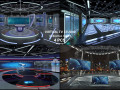 Virtual TV Studio Sets - Collection Vol 14 - 4 PCS DESIGN 3D 模型