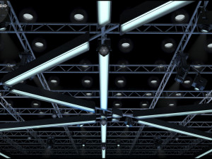 Virtual TV Studio Sets - Collection Vol 16 - 9 PCS DESIGN 3Dモデル