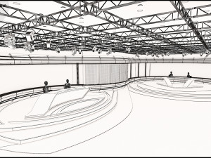 Virtual TV Studio Sets - Collection Vol 16 - 9 PCS DESIGN 3Dモデル