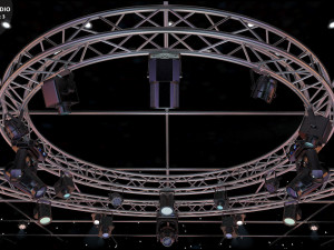 Virtual TV Studio Sets - Collection Vol 16 - 9 PCS DESIGN 3Dモデル