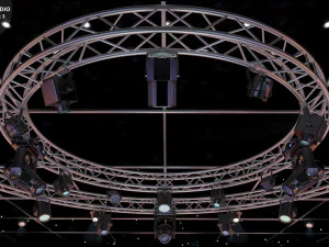 Virtual TV Studio Sets - Collection Vol 16 - 9 PCS DESIGN 3D Model