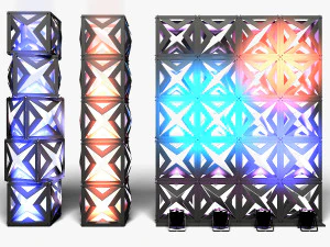 Stage Decor 17 - Modular Wall Column 3D Model