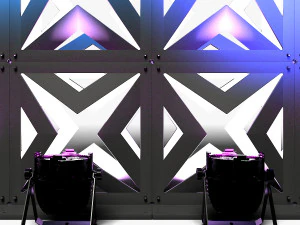 Stage Decor 17 - Modular Wall Column 3D Model