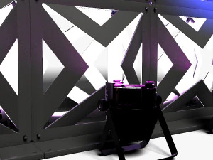 Stage Decor 17 - Modular Wall Column 3D Model