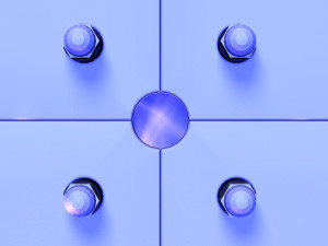 Stage Decor 17 - Modular Wall Column Modèle 3D