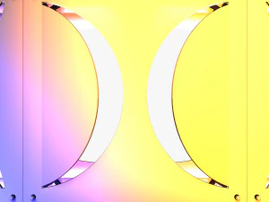 Stage Decor 18 - Modular Wall Column 3D Model