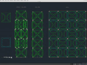 Stage Decor 18 - Modular Wall Column 3D Model