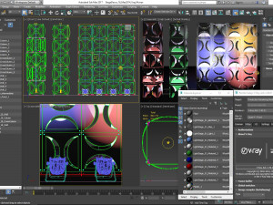 Stage Decor 18 - Modular Wall Column 3D Model