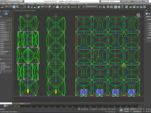 Stage Decor 18 - Modular Wall Column 3D Model