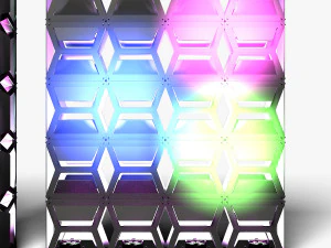 Stage Decor 19 - Modular Wall Column 3D Model