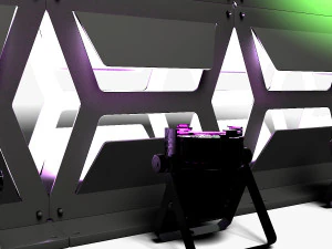 Stage Decor 19 - Modular Wall Column 3D Model