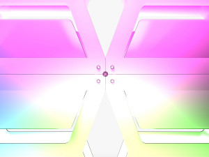 Stage Decor 19 - Modular Wall Column Modèle 3D