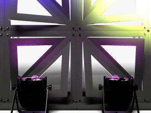 Stage Decor 20 - Modular Wall Column 3D Model