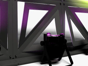 Stage Decor 20 - Modular Wall Column 3D Model