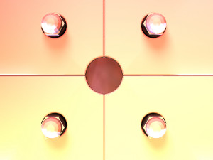 Stage Decor 20 - Modular Wall Column Modèle 3D