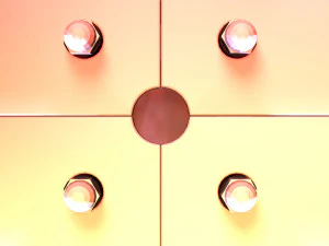 Stage Decor 20 - Modular Wall Column 3D Model