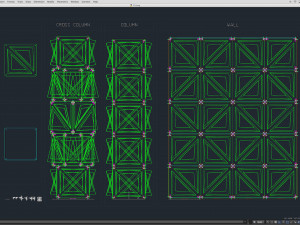 Stage Decor 20 - Modular Wall Column Modèle 3D