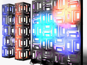 Stage Decor 21 - Modular Wall Column 3D Model
