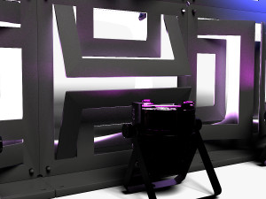Stage Decor 21 - Modular Wall Column 3D Model