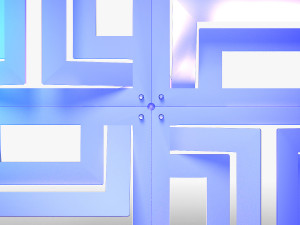 Stage Decor 21 - Modular Wall Column 3D Model
