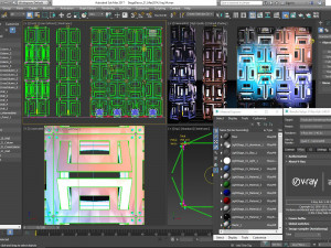 Stage Decor 21 - Modular Wall Column 3D Model