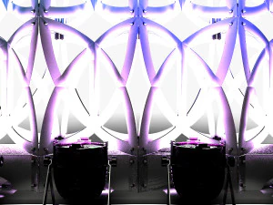 Stage Decor 22 - Modular Wall Column 3D Model