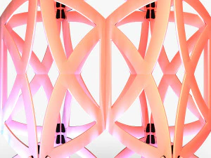 Stage Decor 22 - Modular Wall Column 3D Model