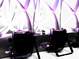 Stage Decor 22 - Modular Wall Column 3D Model