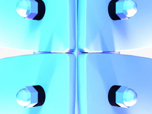 Stage Decor 22 - Modular Wall Column 3D Model