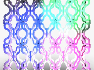 Stage Decor 23 - Modular Wall Column 3D Model
