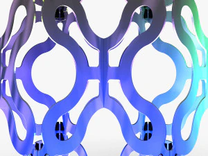 Stage Decor 23 - Modular Wall Column 3D Model