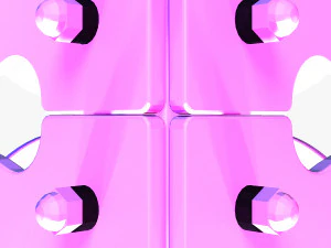 Stage Decor 23 - Modular Wall Column 3D Model