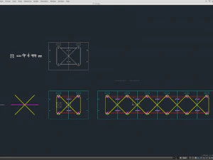Stage Decor 23 - Modular Wall Column 3D Model