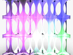 Stage Decor 24 - Modular Wall Column 3D Model