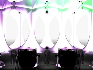 Stage Decor 24 - Modular Wall Column 3D Model