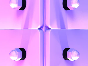 Stage Decor 24 - Modular Wall Column 3D Model