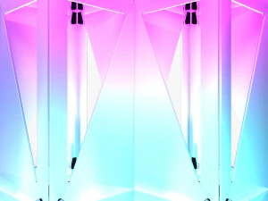Stage Decor 25 - Modular Wall Column 3D Model