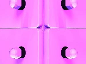 Stage Decor 25 - Modular Wall Column 3D Model