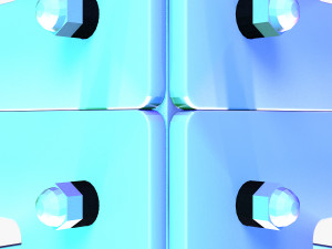 Stage Decor 26 - Modular Wall Column 3D Model