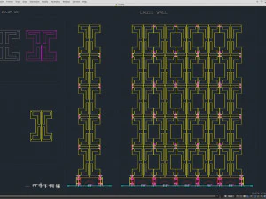 Stage Decor 26 - Coluna Modular de Parede Modelo 3D