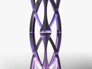 Stage Decor 27 - Modular Wall Column Modèle 3D