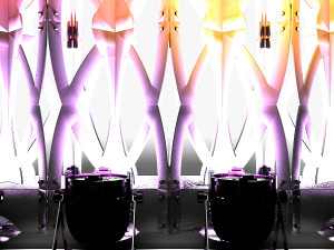 Stage Decor 27 - Modular Wall Column Modèle 3D