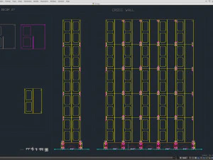 Stage Decor 28 - Modular Wall Column 3D Model
