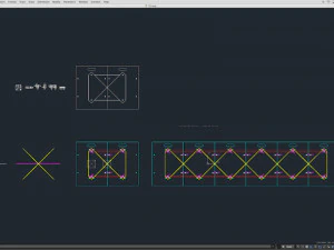 Stage Decor 28 - Modular Wall Column 3D Model