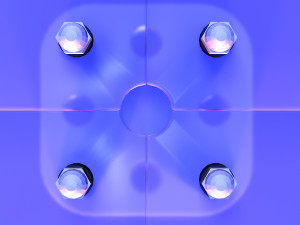 Stage Decor 29 - Modular Wall Column Model 3D
