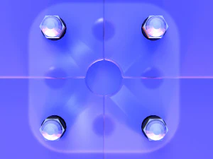 Stage Decor 29 - Coluna Modular de Parede Modelo 3D
