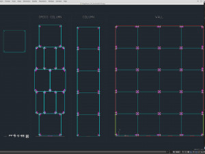 Stage Decor 29 - Modular Wall Column Model 3D