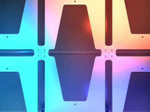 Stage Decor 30 - Modular Wall Column 3D Model